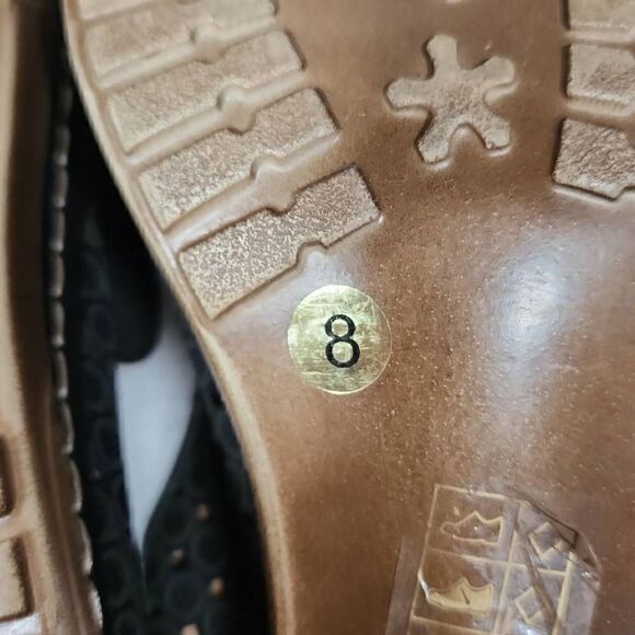 Patrizia By Spring Step Women's Black Peep Toe Marikana Heel Sandals Size 8 - Picture 8 of 10